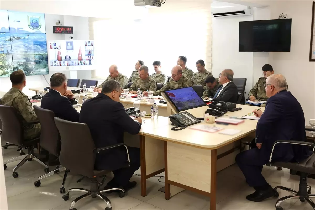 Bakan Güler Şırnak’ta İnceleme Yaptı