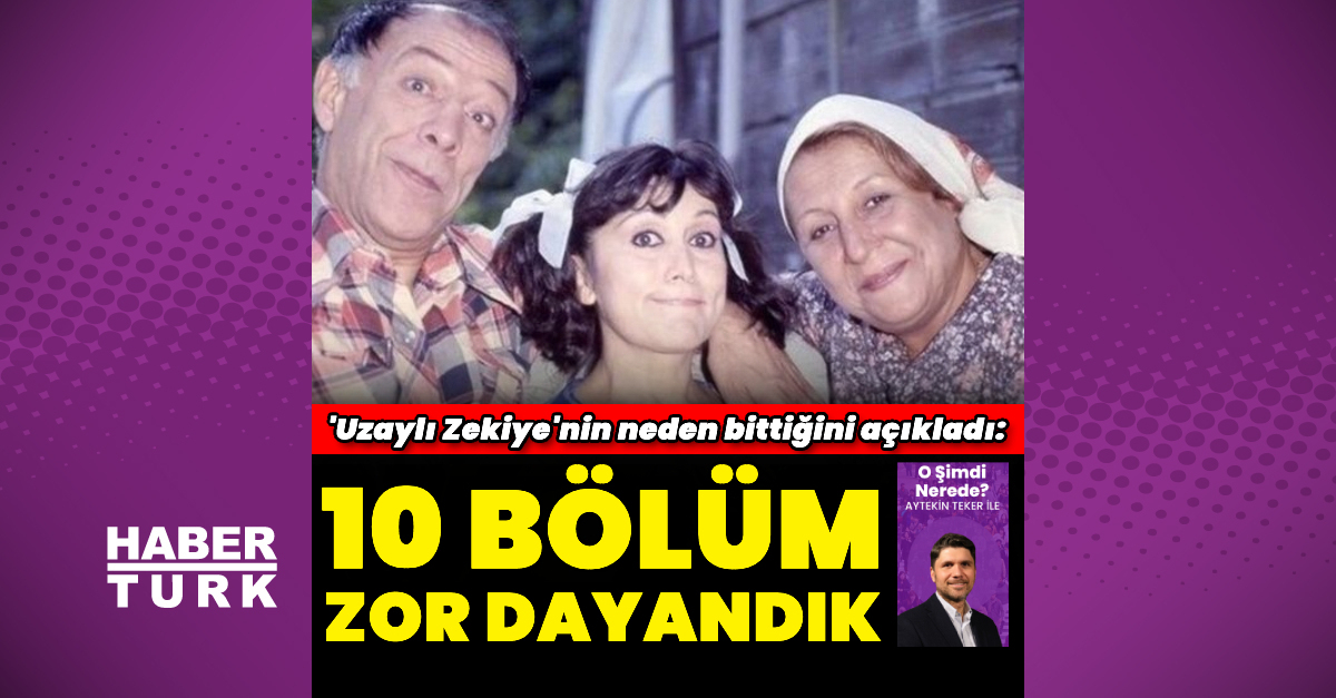 Seden Kızıltunç: ‘Uzaylı Zekiye’de 10 bölüm zor dayandık