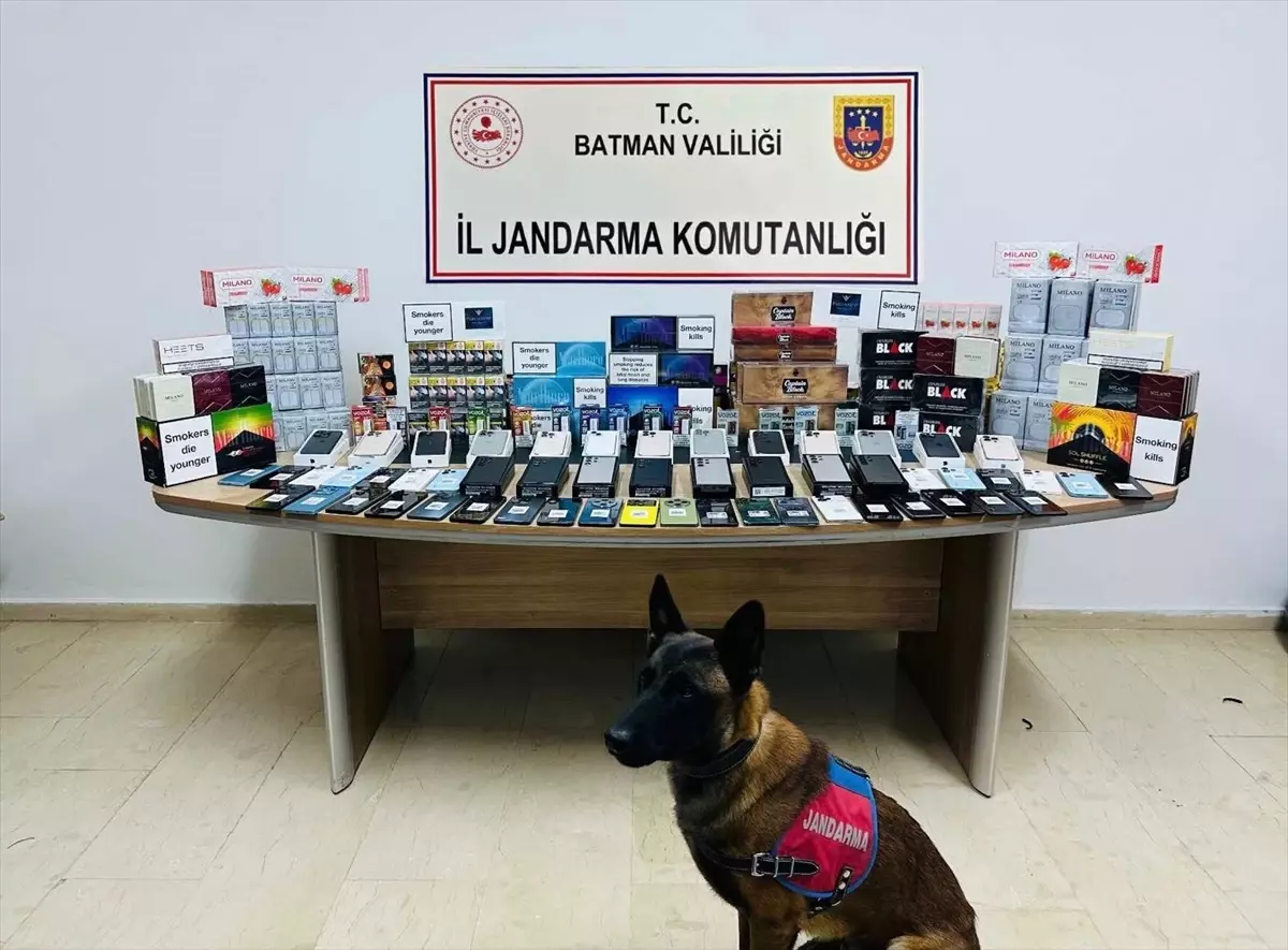 Batman’da Kaçakçılık Operasyonu