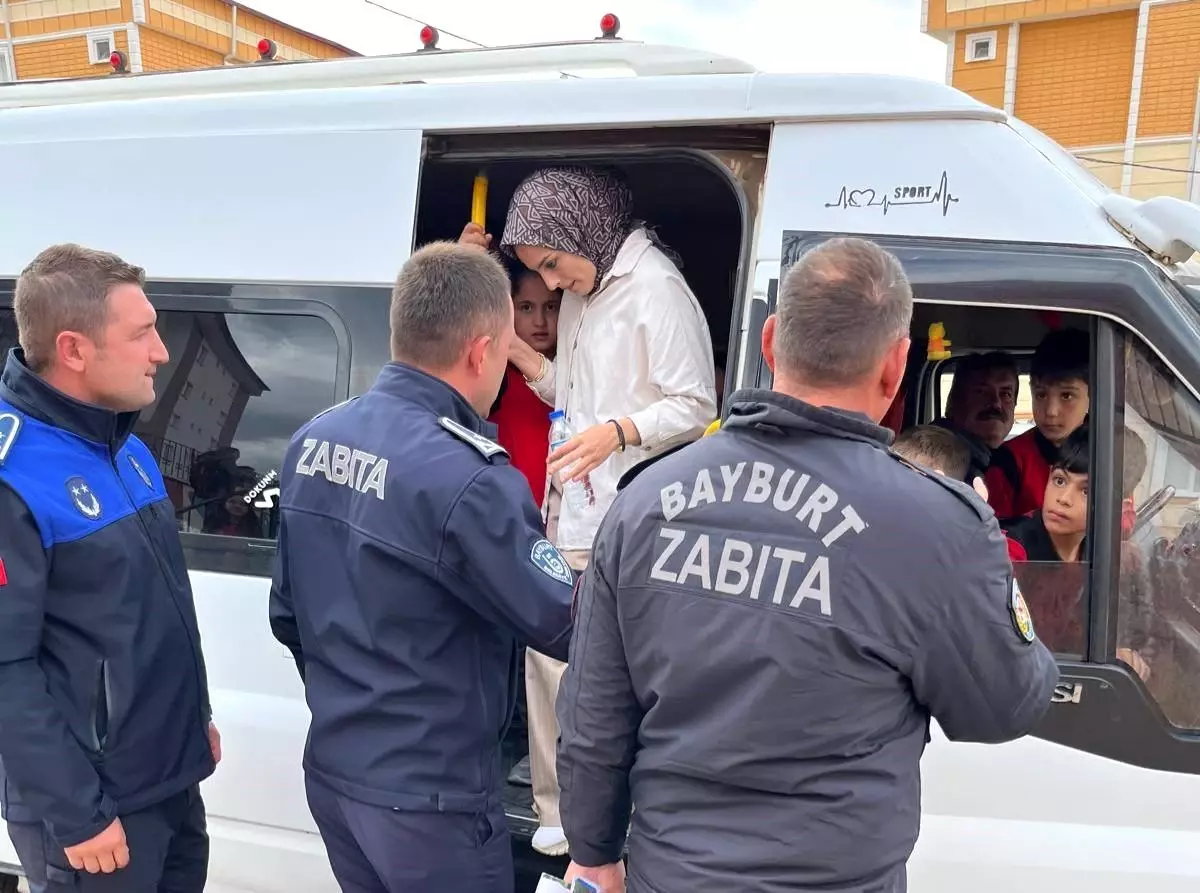 Bayburt’ta Servis Araçları Denetlendi