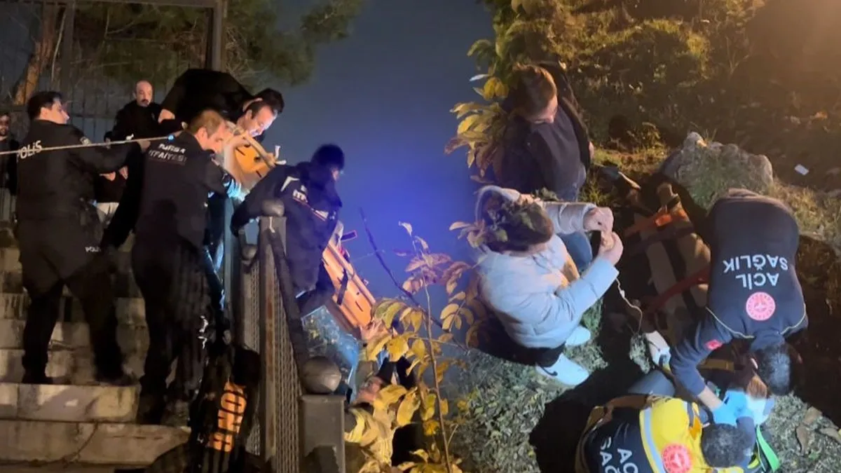 Surlardan manzarayı seyrediyordu: 18 yaşındaki genç aşağıya çakıldı!