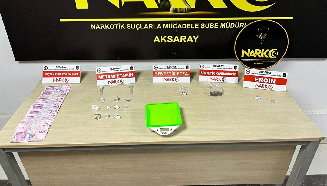 Aksaray’da uyuşturucu tacirlerine operasyon: 50 gözaltı