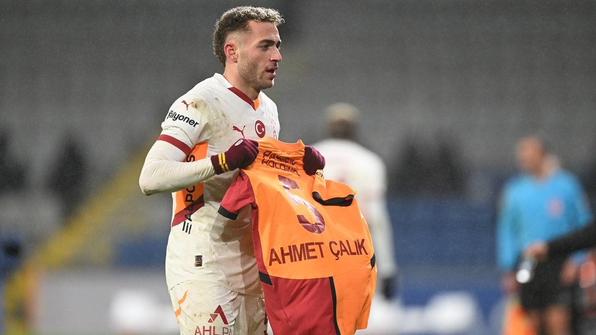 Barış Alper Yılmaz, golünü Ahmet Çalık’a adadı