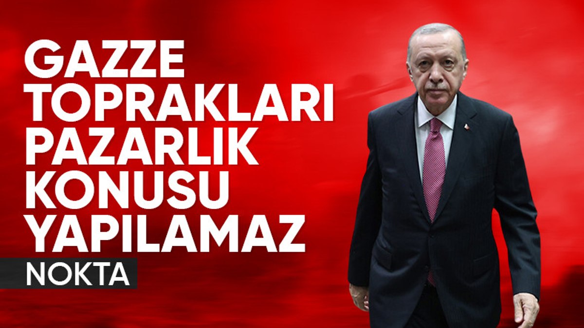 Cumhurbaşkanı Erdoğan: Gazze, Gazzeli kardeşlerimizindir