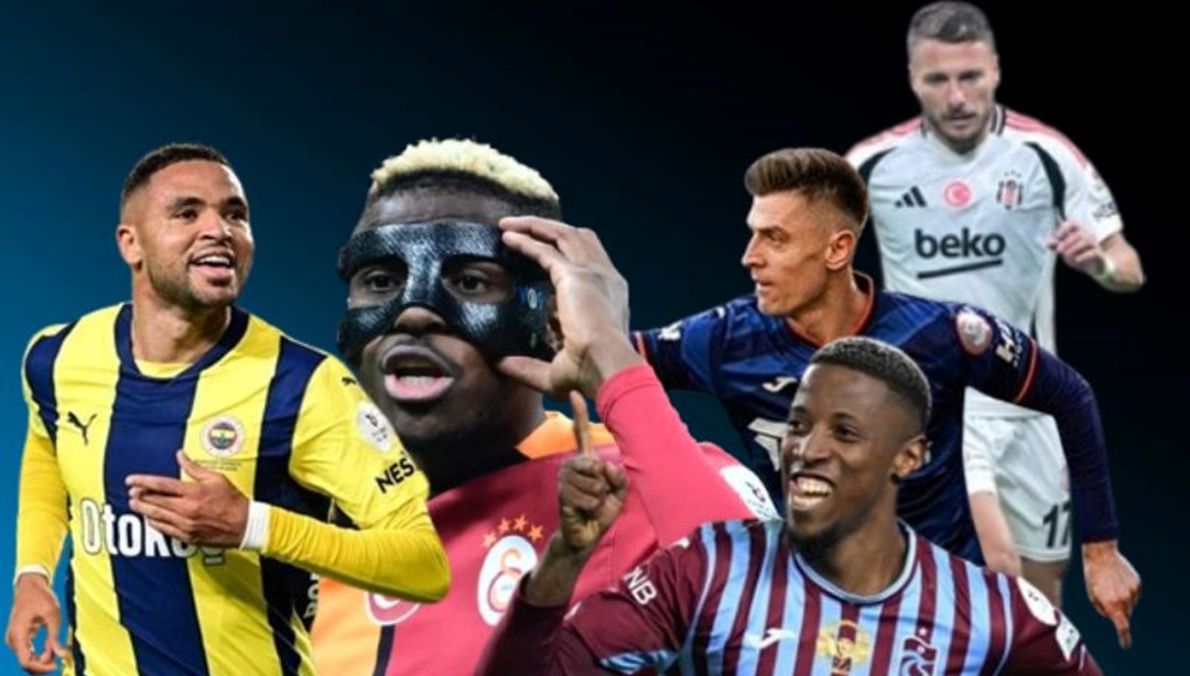 En-Nesyri ve Osimhen zirveye yaklaÅtÄ±: SÃ¼per Lig’de gol krallÄ±ÄÄ±nda son durum!