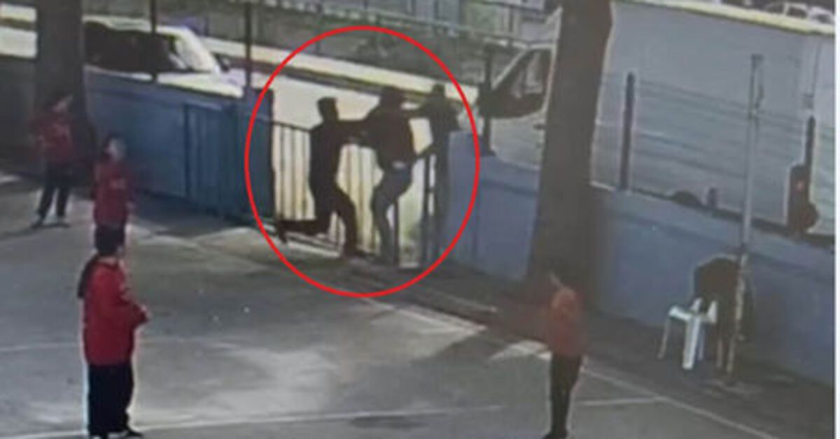 Mersin’de öğretmeni darbeden veli ve oğlu tutuklandı; olay anı kamerada