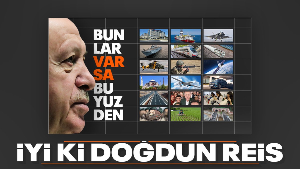 Türkiye, Cumhurbaşkanı Erdoğan’ın 71’inci yaşını kutluyor