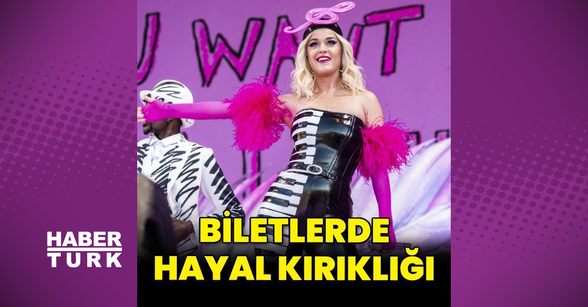 Bilet satışlarında hayal kırıklığı yaşayan Katy Perry turne konserlerini iptal edebilir