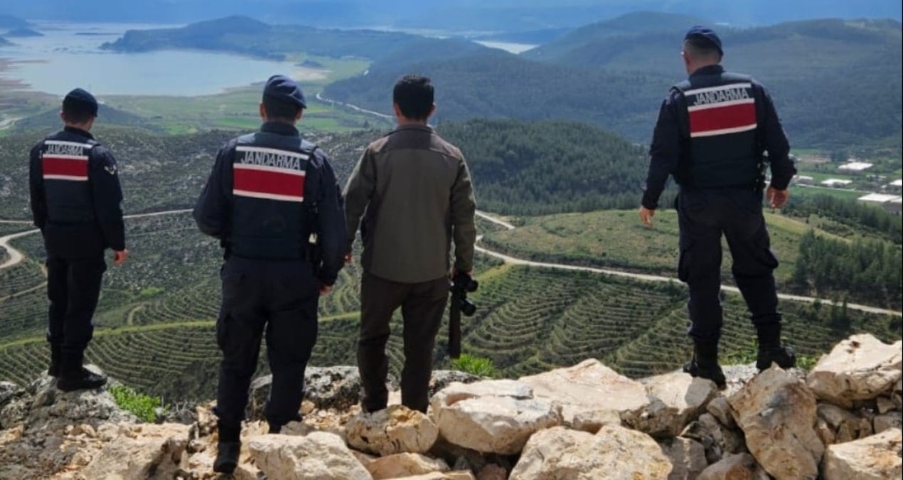 Isparta’da yaban keçisi avına 671 bin lira ceza