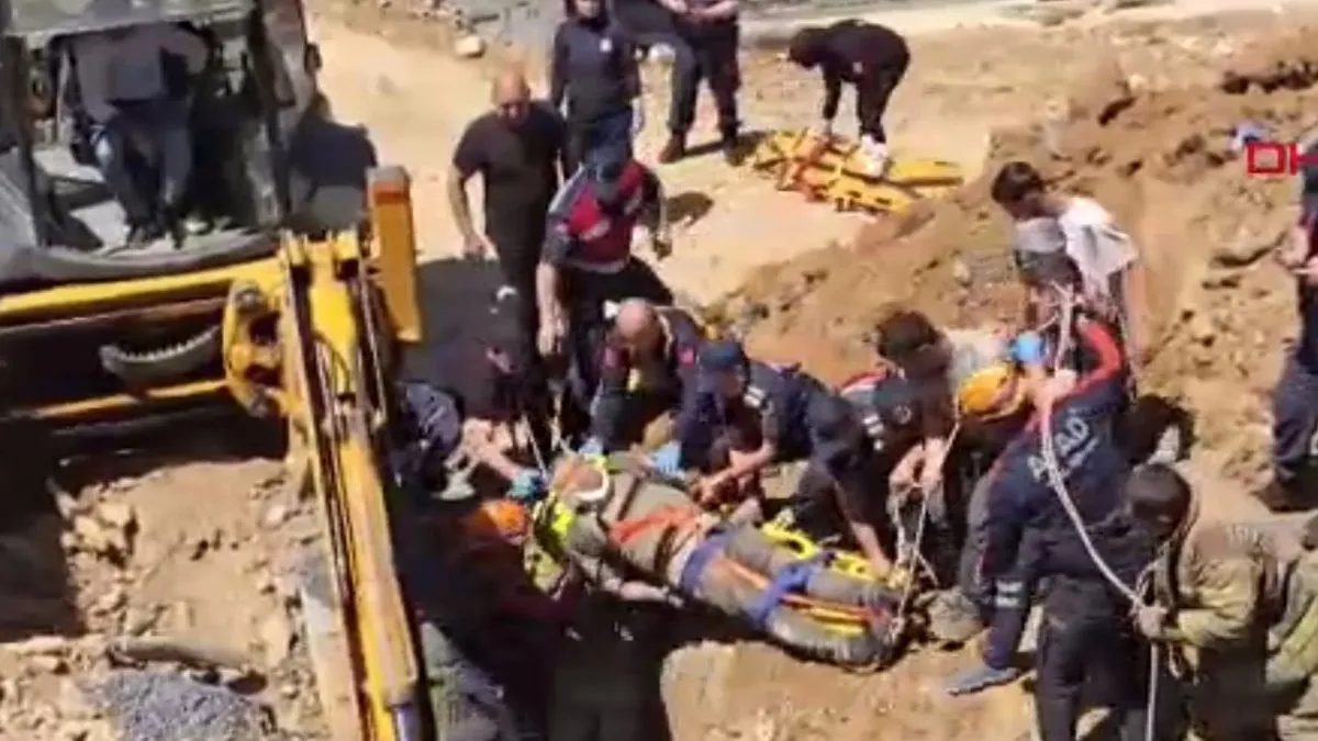 Son dakika…Çekmeköy’de inşaat alanında göçük: 1 kişi hayatını kaybetti